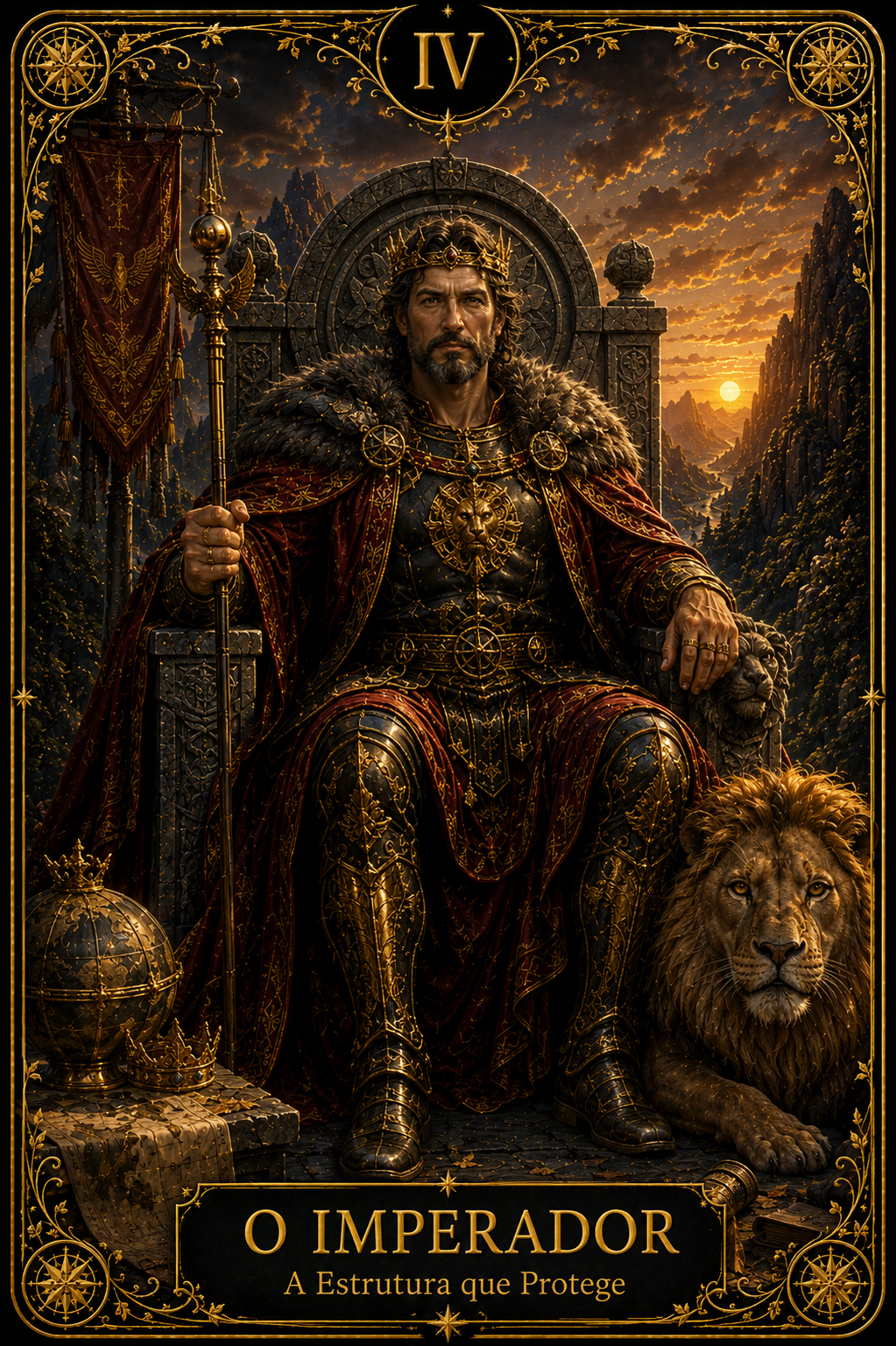 O Imperador — A Estrutura que Protege